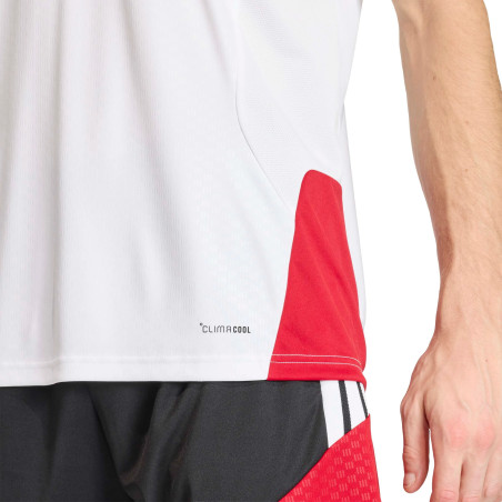Maillot entraînement Allemagne blanc rouge