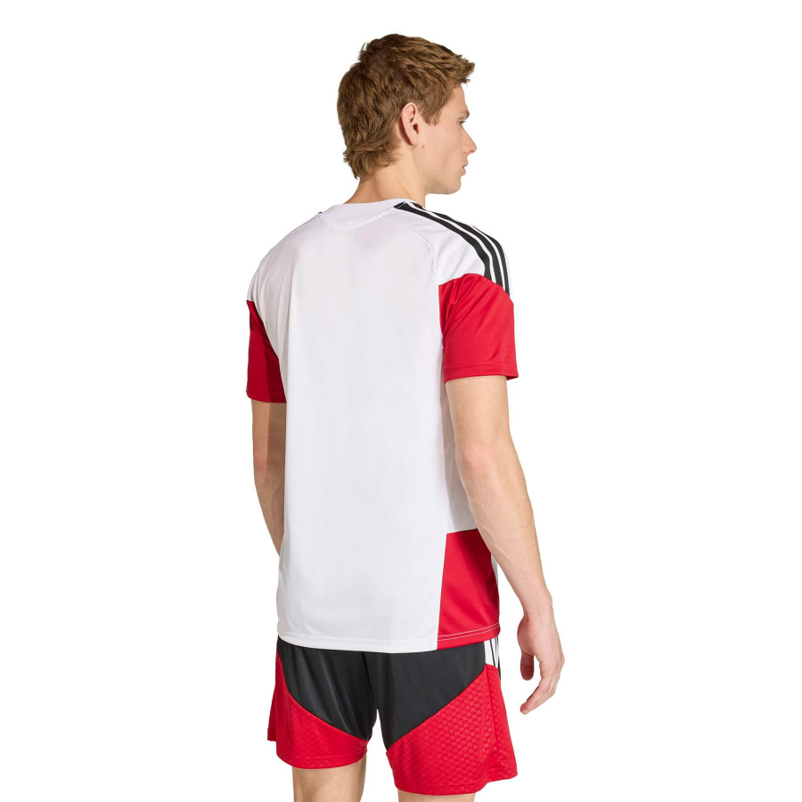 Maillot entraînement Allemagne blanc rouge