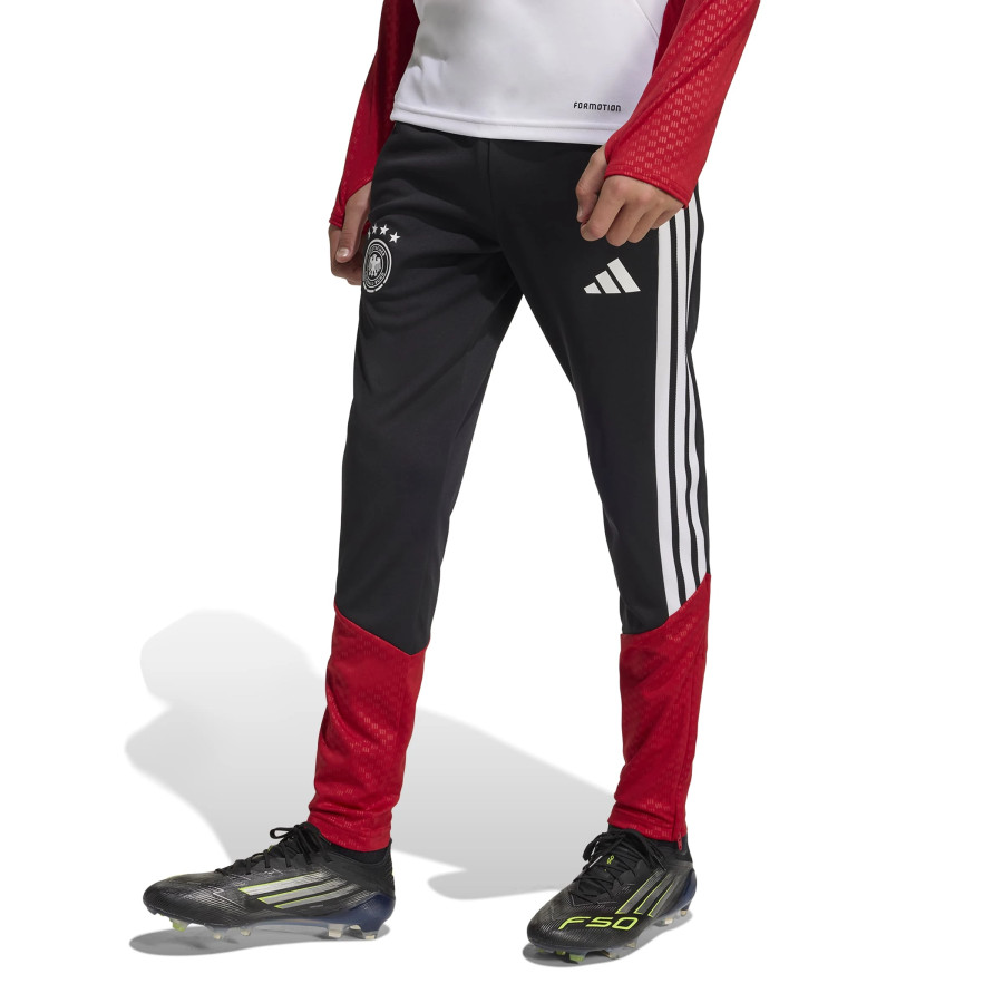 Pantalon survêtement junior Allemagne noir rouge