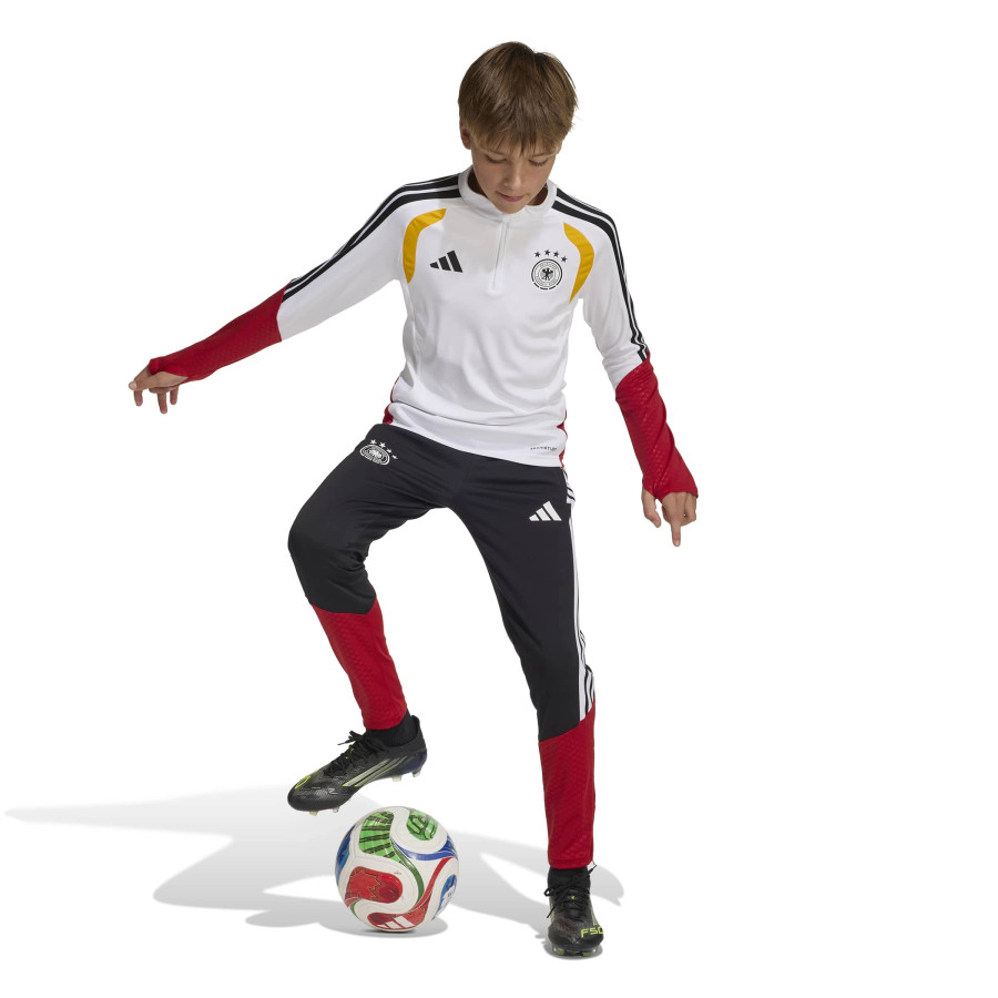 Pantalon survêtement junior Allemagne noir rouge