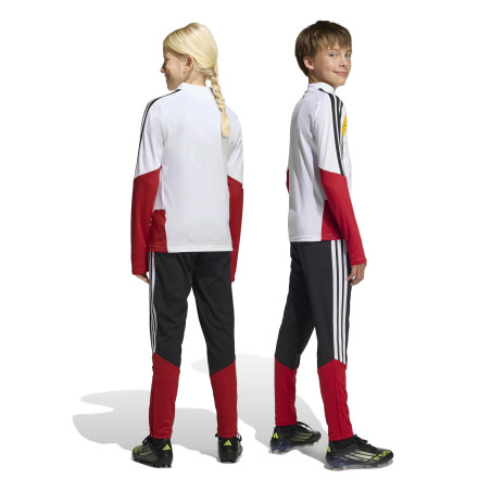 Pantalon survêtement junior Allemagne noir rouge
