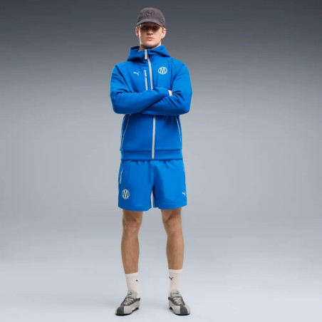 Veste survêtement OM PumaTech FZ bleu blanc