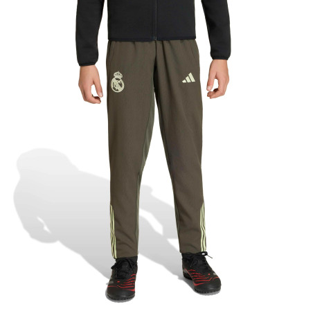 Pantalon survêtement junior Real madrid woven vert