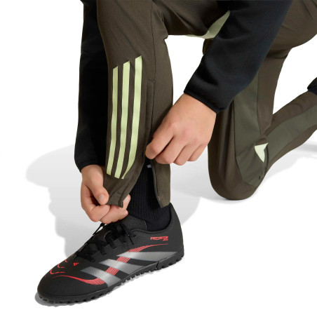 Pantalon survêtement junior Real madrid woven vert
