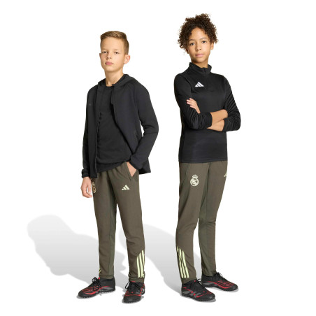 Pantalon survêtement junior Real madrid woven vert