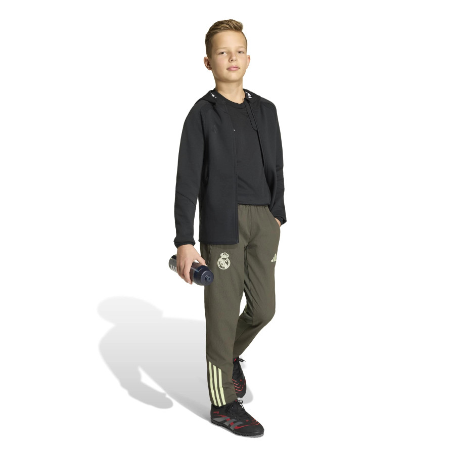 Pantalon survêtement junior Real madrid woven vert