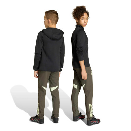 Pantalon survêtement junior Real madrid woven vert