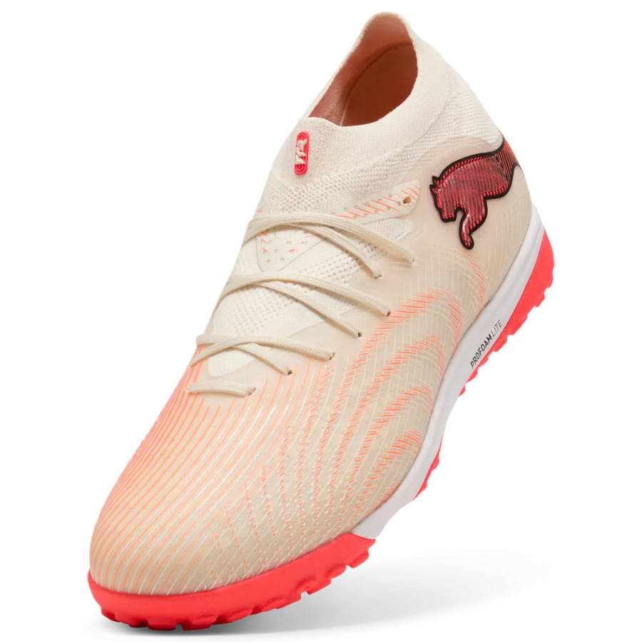 Puma Future 9 Pro Cage Turf beige rouge