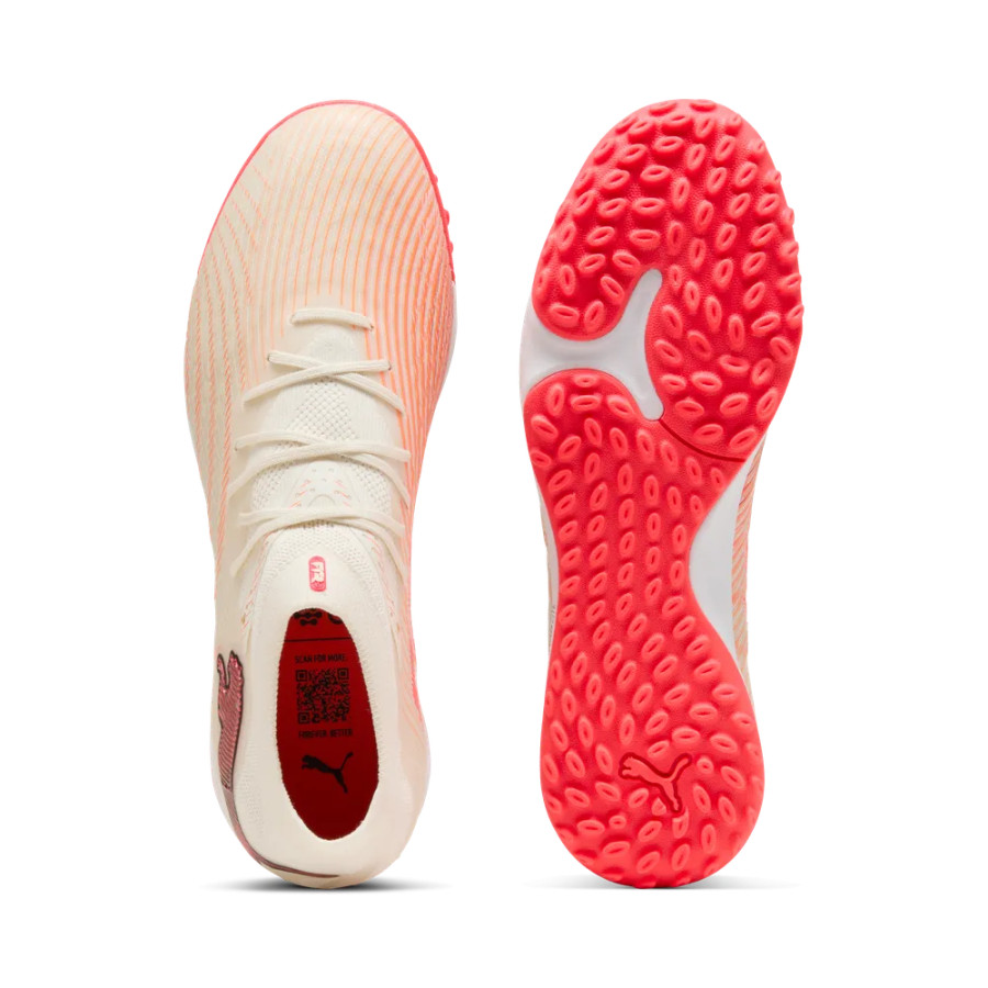 Puma Future 9 Pro Cage Turf beige rouge
