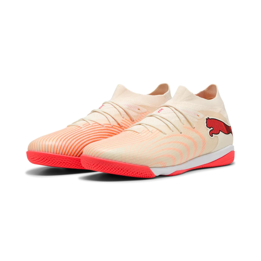 Puma Future 9 Match Indoor beige rouge