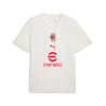 Maillot avant match Milan AC blanc rouge