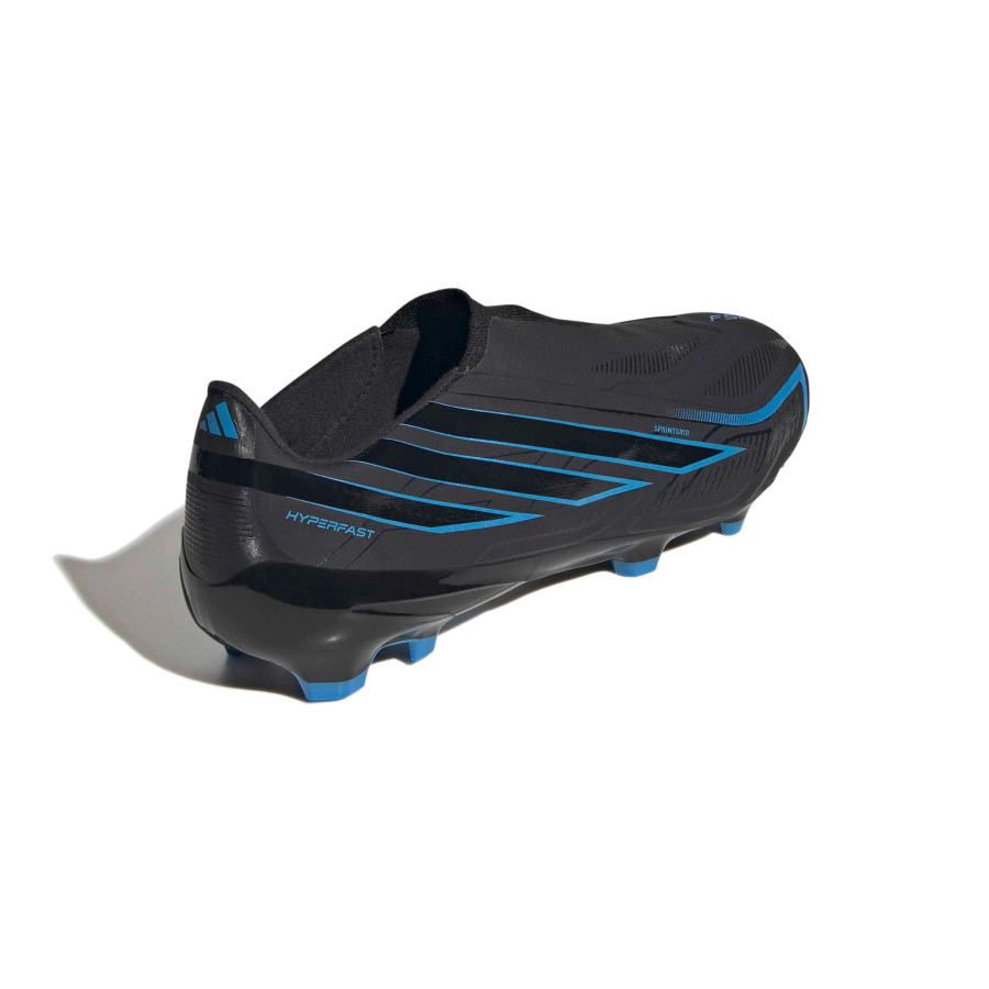 adidas F50 Hyperfast LaceLess league FG noir bleu