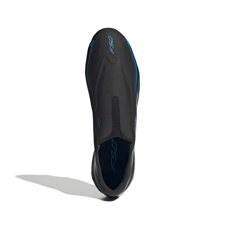 adidas F50 Hyperfast LaceLess league FG noir bleu