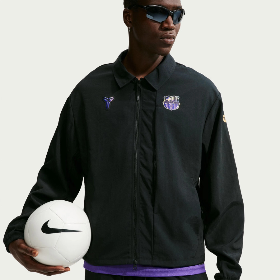Veste survêtement FC Barcelone x Kobe Bryant noir violet