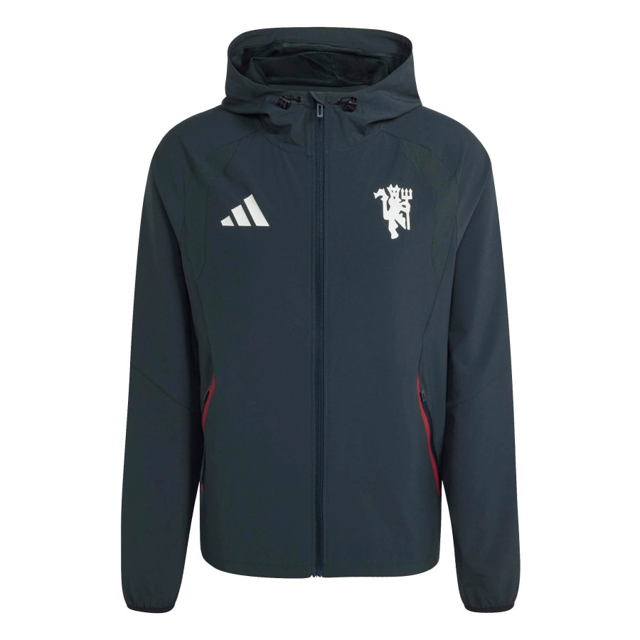 Veste survêtement Manchester United Tiro Travel noir