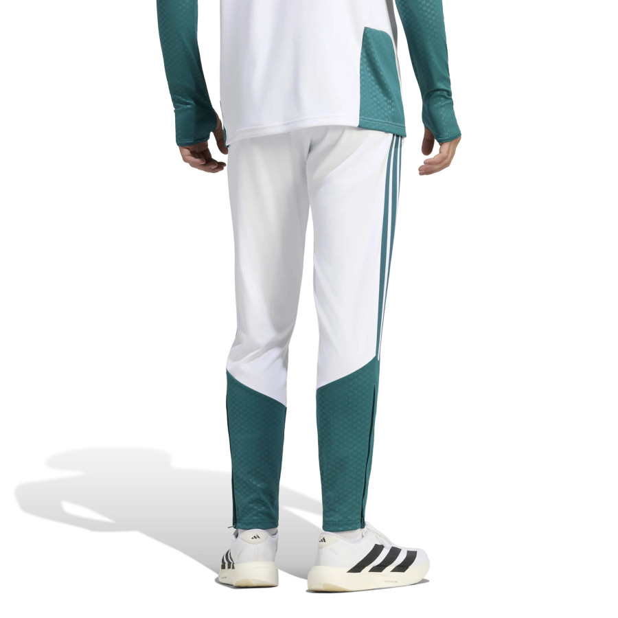 Pantalon survêtement Real Madrid blanc vert