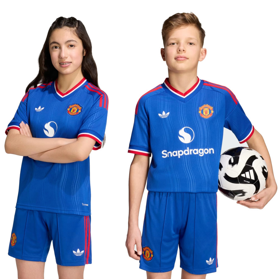 Maillot junior Manchester United extérieur 2026/27