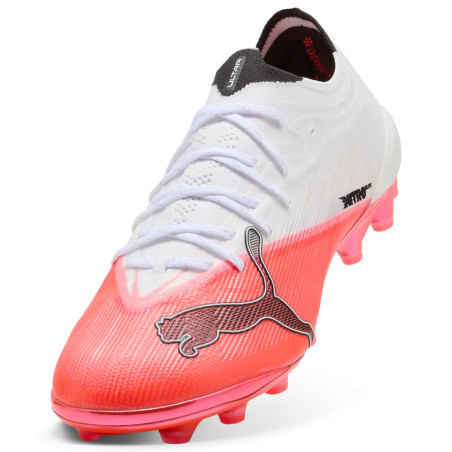 Puma Ultra Nitro 7 Ultimate AG blanc rouge