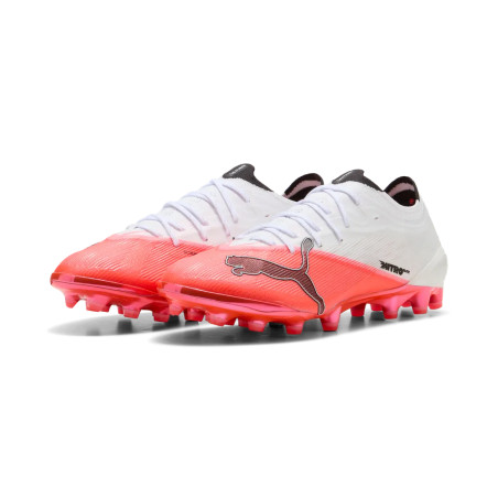 Puma Ultra Nitro 7 Ultimate AG blanc rouge