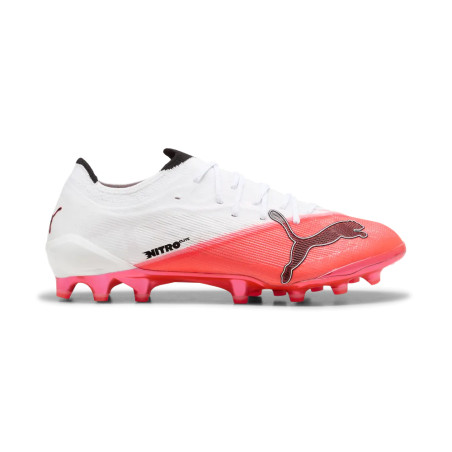 Puma Ultra Nitro 7 Ultimate AG blanc rouge