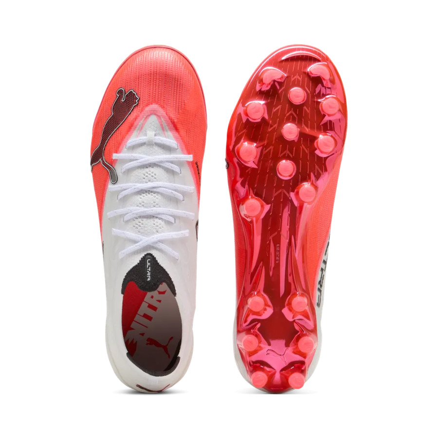 Puma Ultra Nitro 7 Ultimate AG blanc rouge