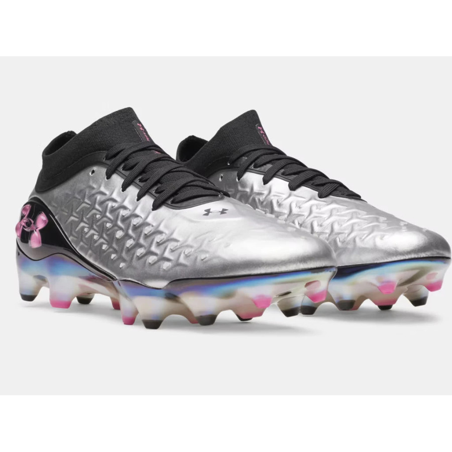 Under Armour Magnetico 6 Elite 6 FG gris rose