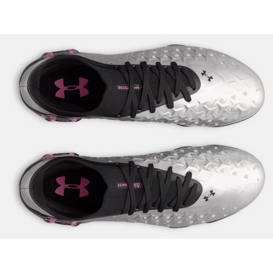 Under Armour Magnetico 6 Elite 6 FG gris rose