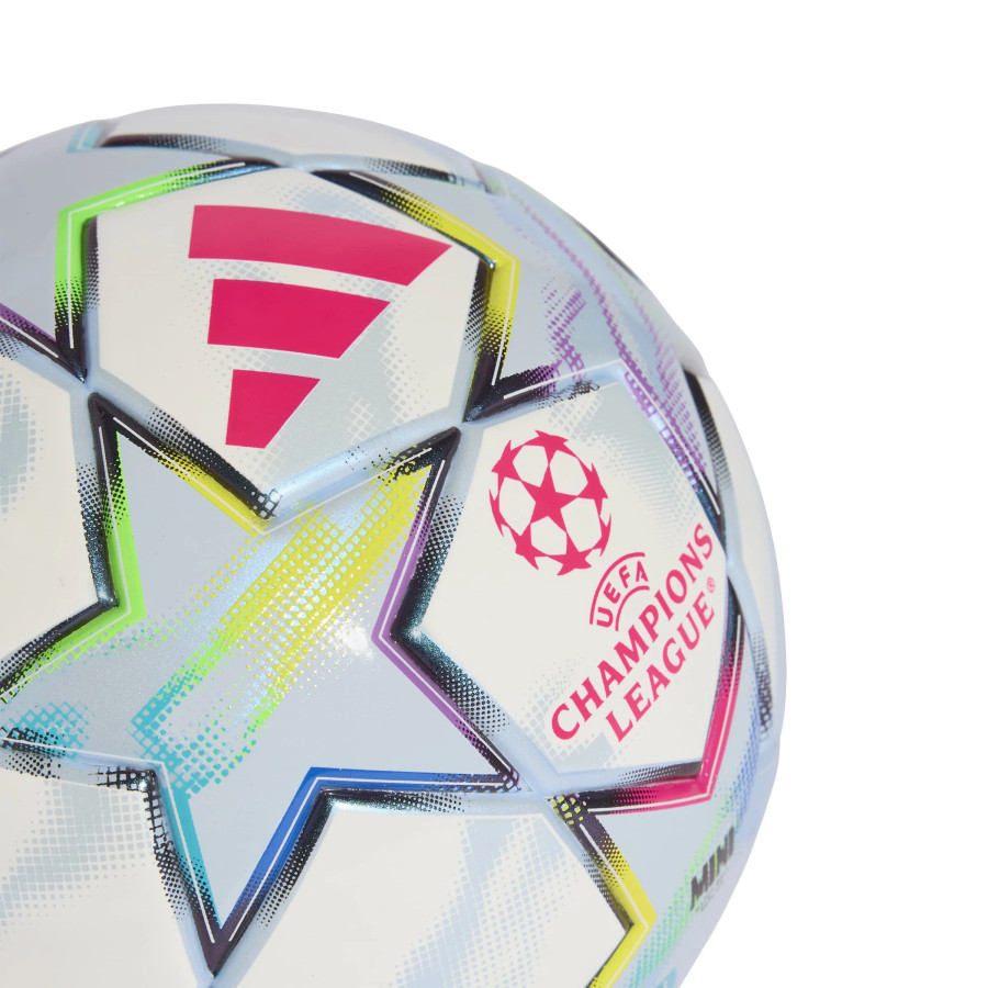Mini ballon adidas Ligue des Champions blanc