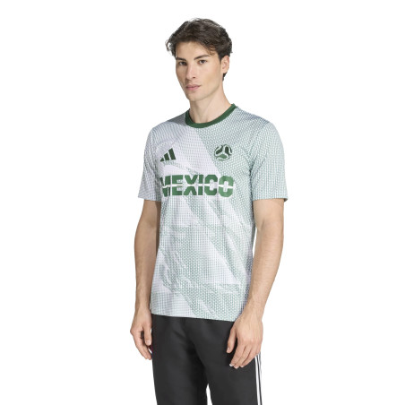 Maillot avant match Mexique vert