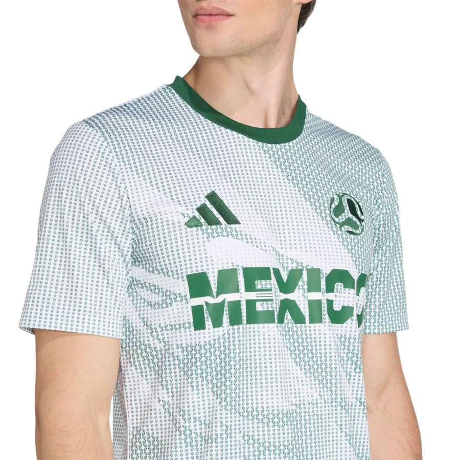 Maillot avant match Mexique vert