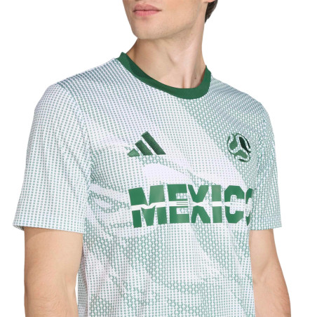 Maillot avant match Mexique vert