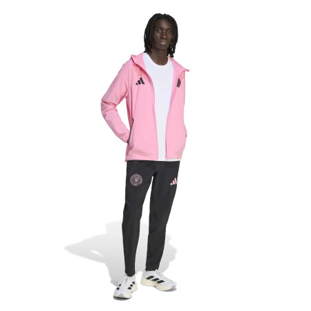 Pantalon survêtement Inter Miami Travel Tiro noir