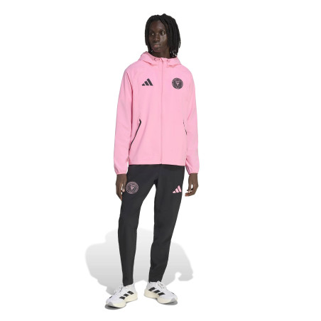 Pantalon survêtement Inter Miami Travel Tiro noir