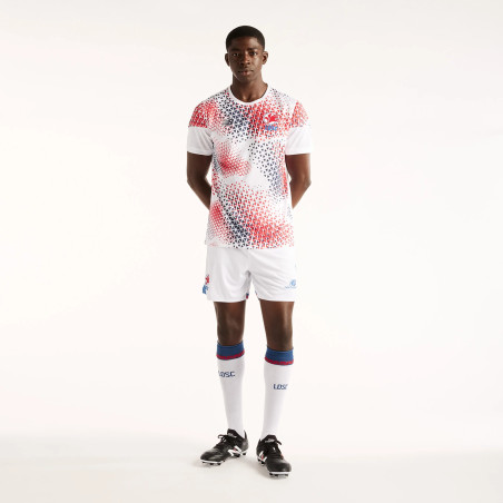 Maillot avant match LOSC blanc rouge