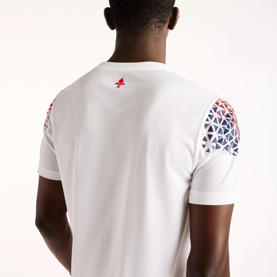 Maillot avant match LOSC blanc rouge