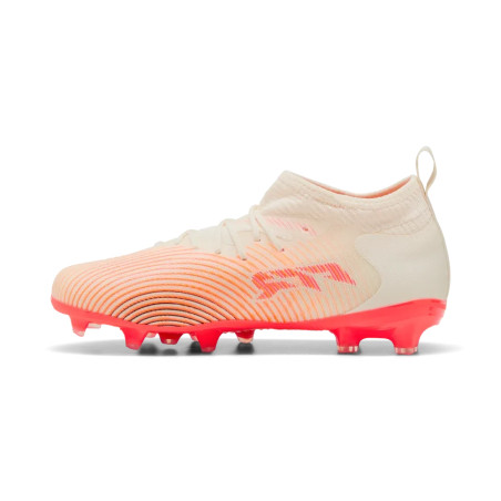 Puma Future 9 Match junior FG/AG beige rouge