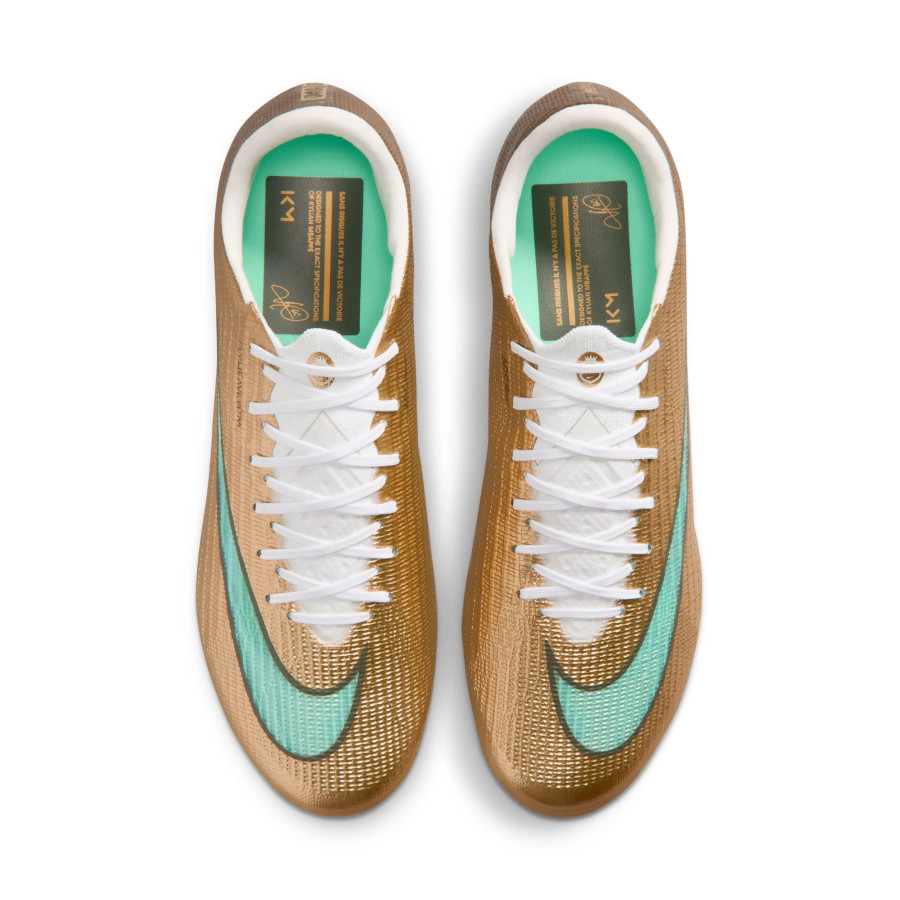 Nike Air Zoom Mercurial Superfly 11 Elite Mbappé AG-Pro or vert