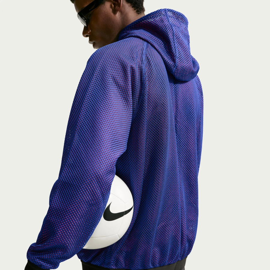 Veste survêtement FC Barcelone Anthem bleu rouge