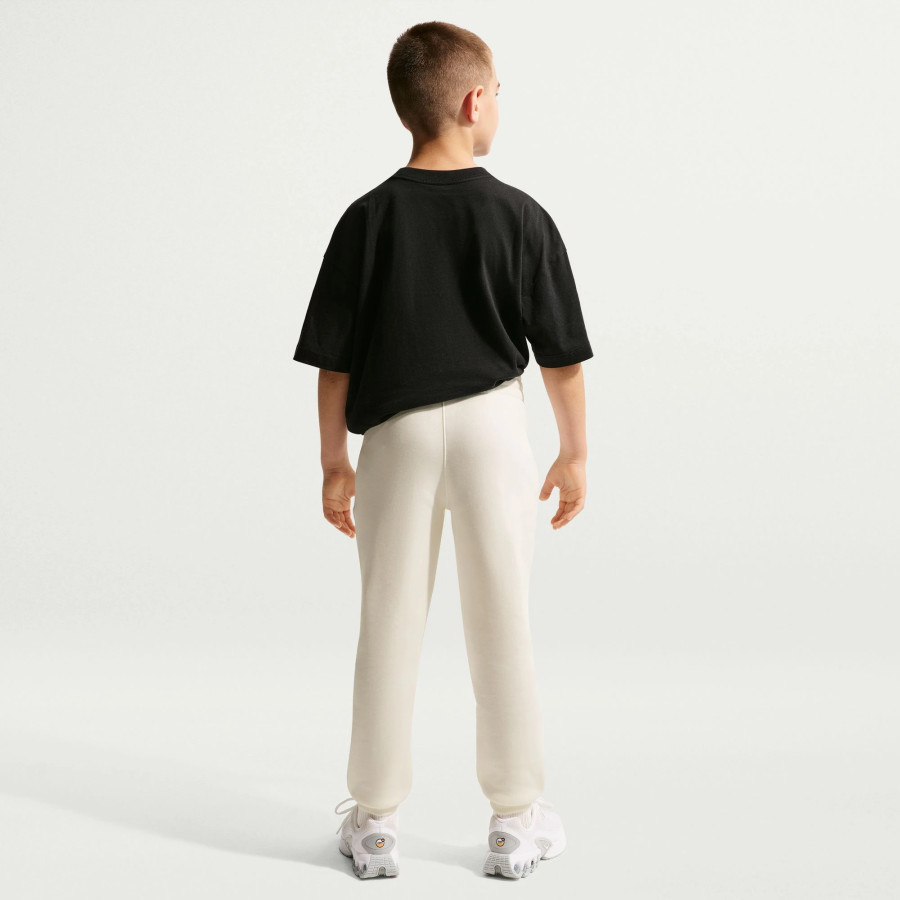Pantalon survêtement junior Kylian Mbappé fleece blanc