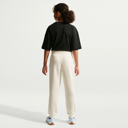 Pantalon survêtement junior Kylian Mbappé fleece blanc