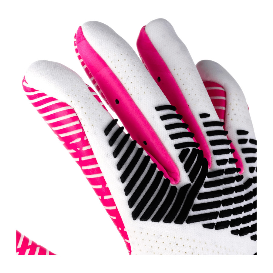 Gants gardien junior Uhlsport Mike Maignan Ultragrip ZNE HN 404 blanc rose