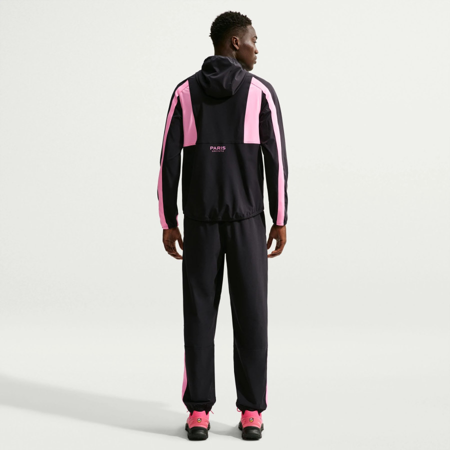 Pantalon survêtement PSG Energy noir rose