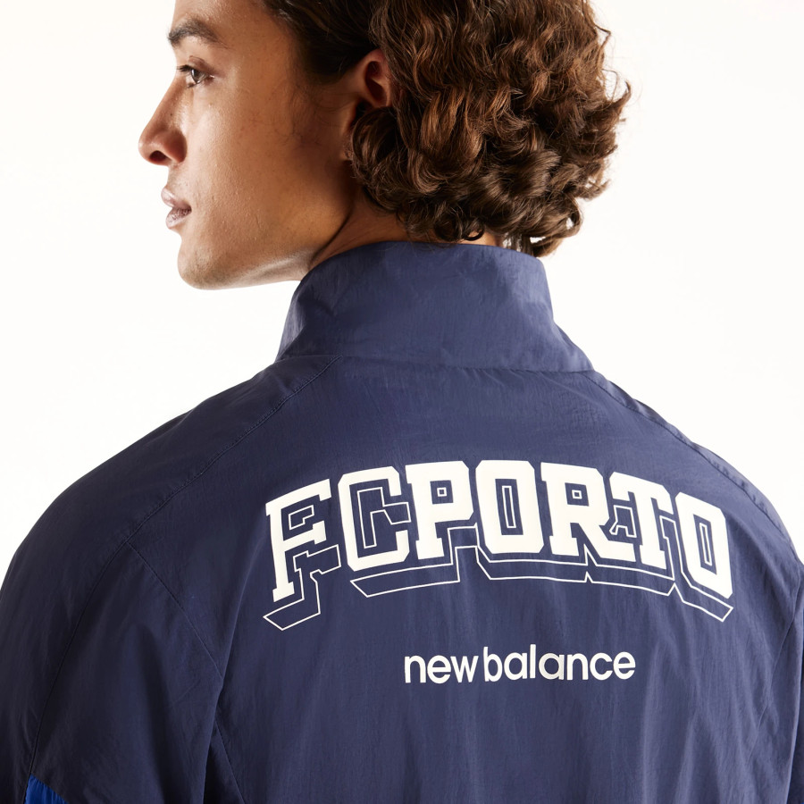 Sweat zippé FC Porto woven bleu