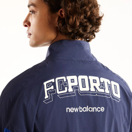 Sweat zippé FC Porto woven bleu