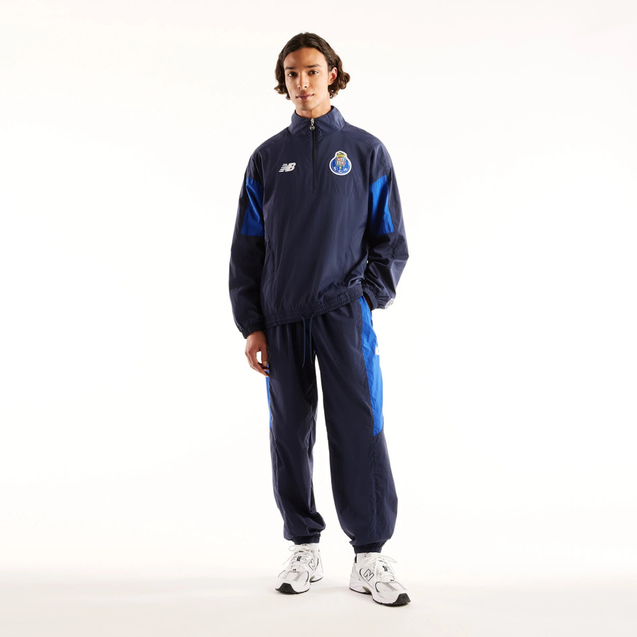 Sweat zippé FC Porto woven bleu