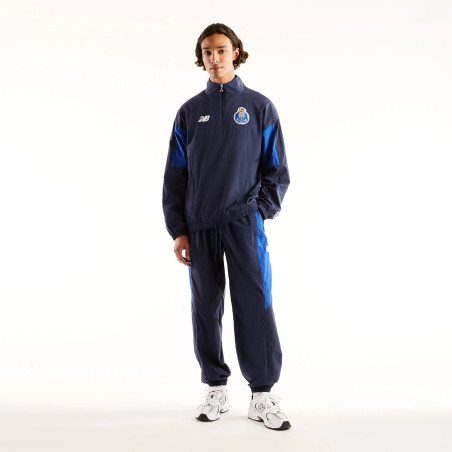Sweat zippé FC Porto woven bleu