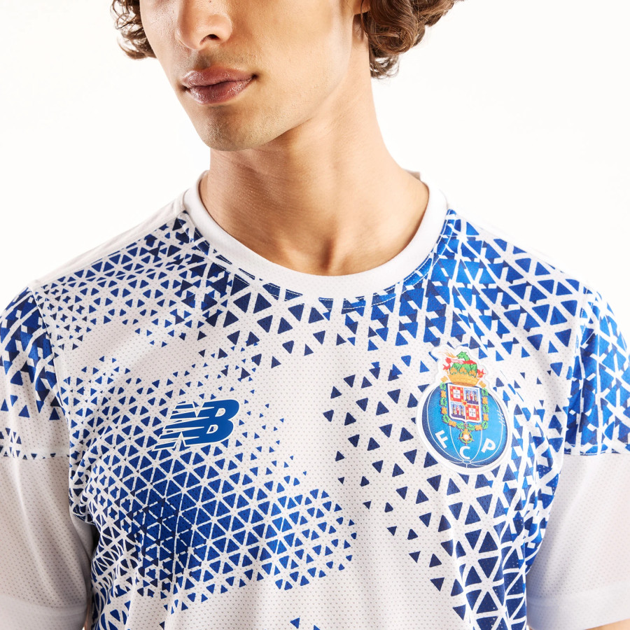 Maillot avant match FC Porto bleu blanc