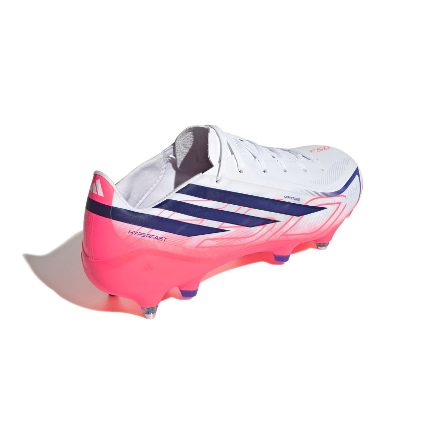 adidas F50 Hyperfast League SG blanc rose