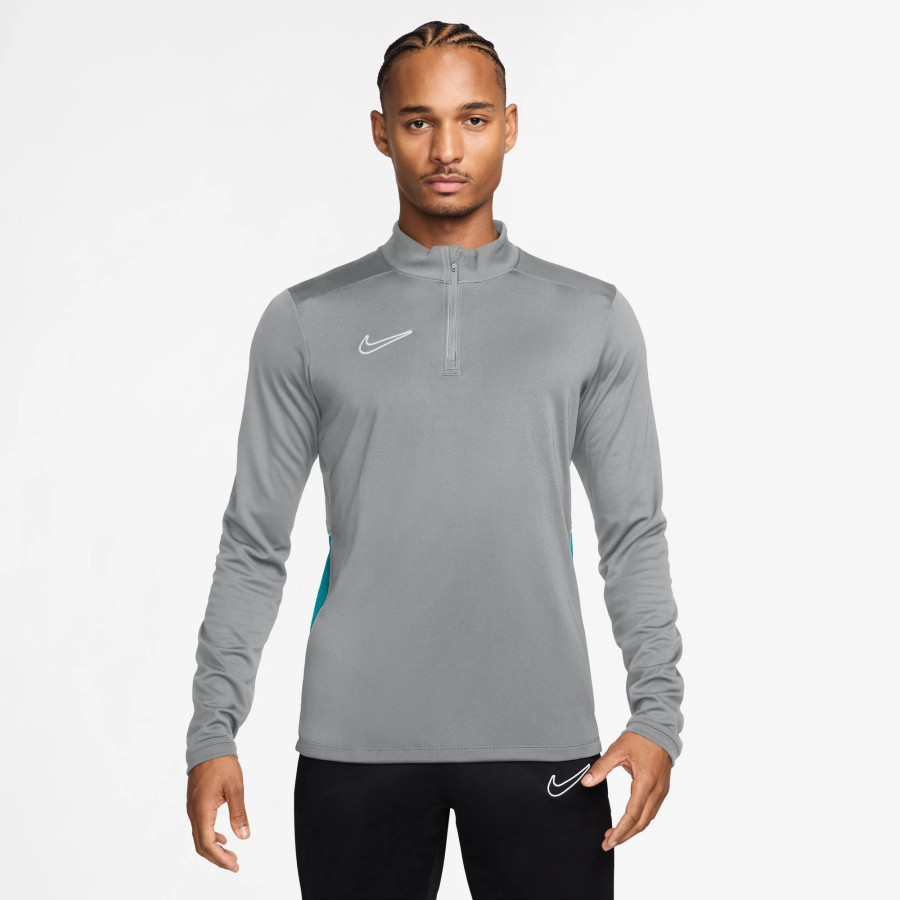 Sweat zippé Nike Academy gris bleu