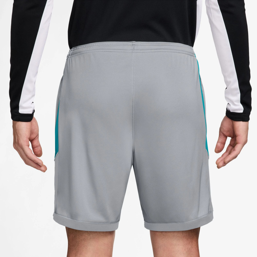 Short entraînement Nike Academy gris bleu